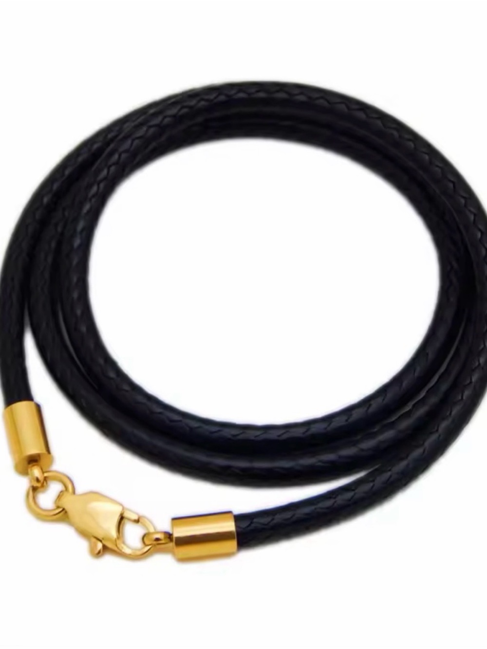 New Faux  Leather Necklace Choker Black
